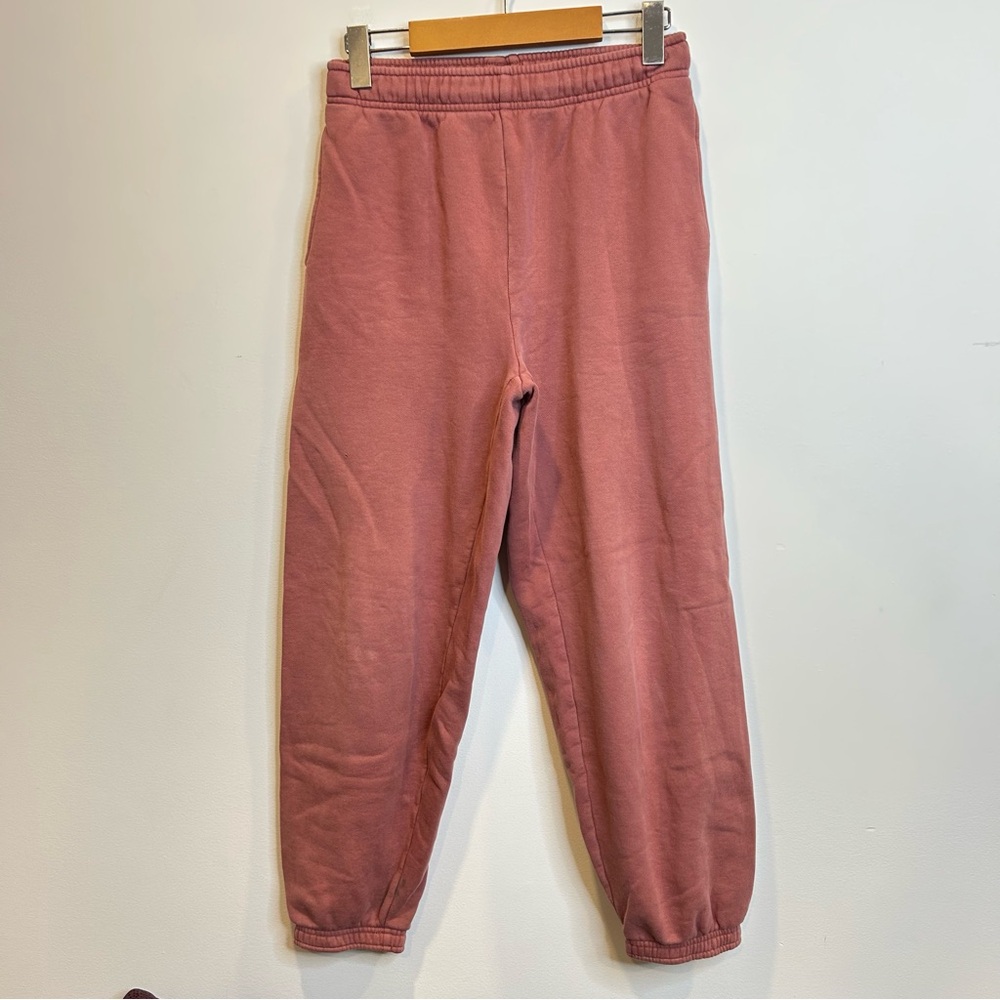 Aritzia Tna Cozy Fleece Mega Sweatpants Joggers Pink